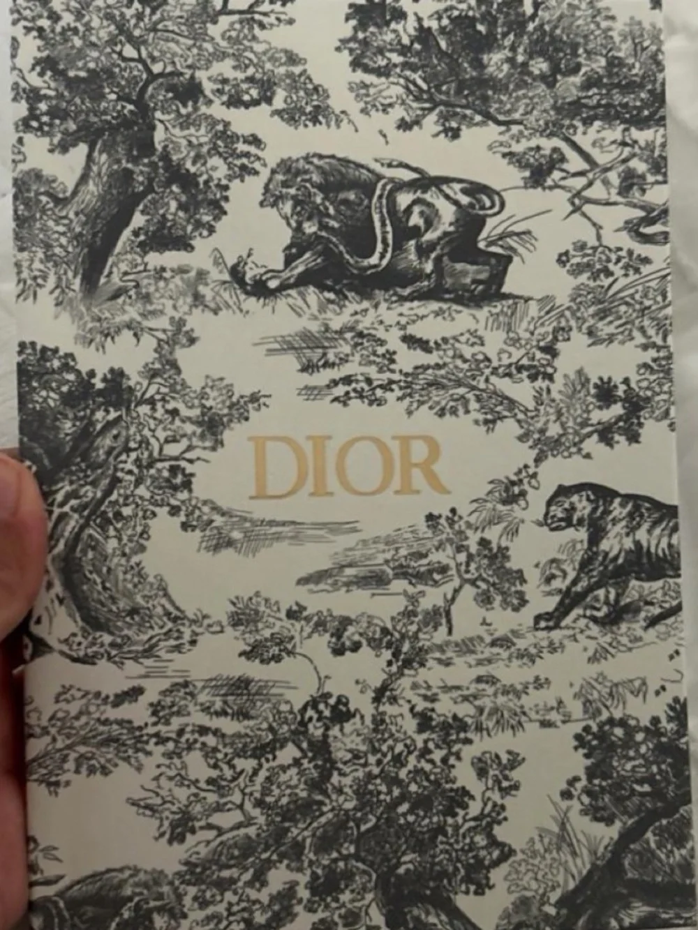 Dior Toile de Jouy Notebook